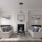 Ekena Millwork Neuveau Ceiling Medallion (Fits Canopies up to 6 3/8"), Hand-Painted Rust, 24 1/4"OD x 2"P CM24NARUS - alternate 2